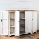 Lovecup Distressed Farmhouse Entrance Cabinet L075