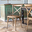 Lovecup Wooden Cross Back Chair L568