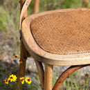 Lovecup Wooden Cross Back Chair L568