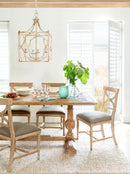 Lovecup Whitewashed Finish Old Elm Chair L952