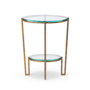 Lovecup Sarah Iron and Glass Accent Table L031