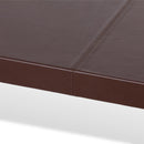 Lovecup Leather and Brass Dining Table L321