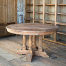 Lovecup Round Old Pine Dining Table L581