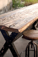 Lovecup Rustic Industrial Table L936