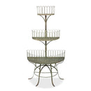Lovecup Iron Conservatory Tiered Shelf L137