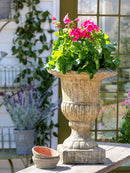 Lovecup Courtyard French Country Garden Urn with Base L140
