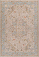 Ehan Cream Thick Luxe Oushak Rug