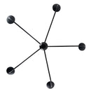 Ellie 5-Light Elegant Industrial Dimmable Chandelier