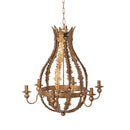 Lovecup Antique Gold Southern Classic Chandelier L159