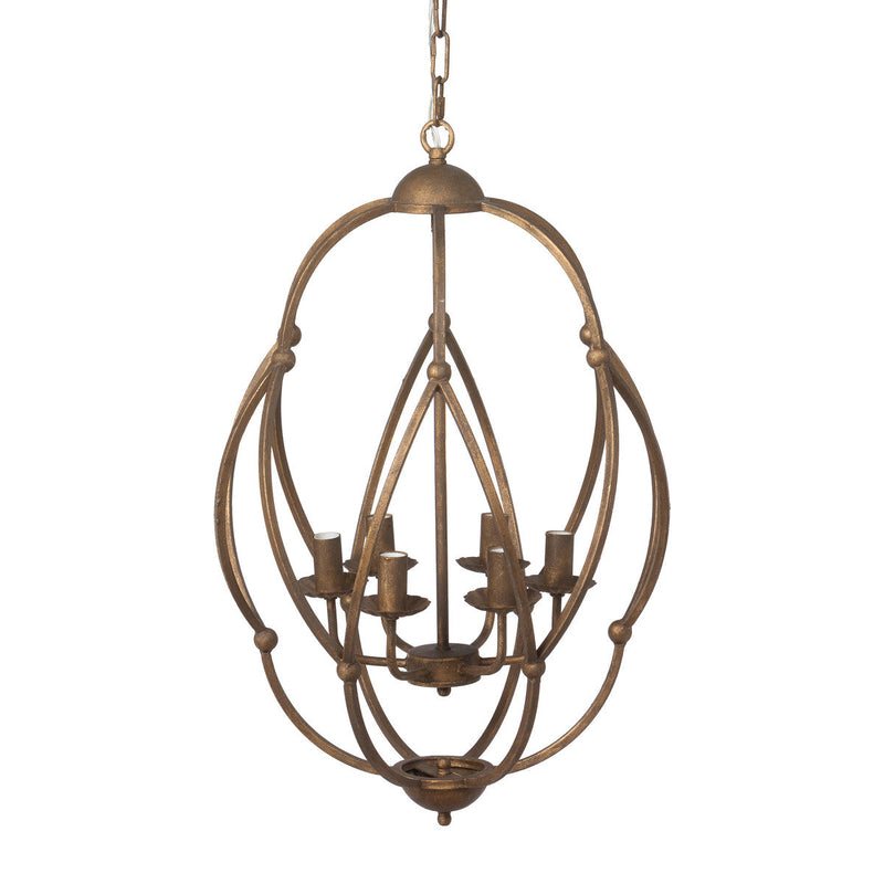 Lovecup Carolina Bronze Chandelier L164