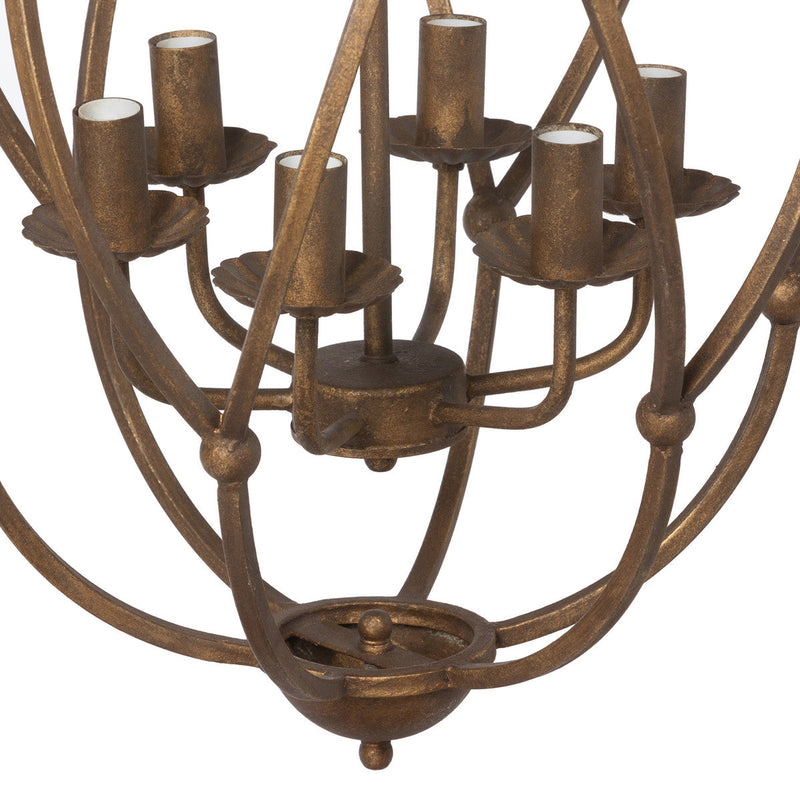 Lovecup Carolina Bronze Chandelier L164