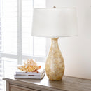 Lovecup Coastal Beach Capiz Shell Table Lamp L023