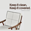 Patio Chaise Lounge Cover 84"L x 30"W x 29"H Classic Taupe (2 Pack)