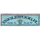 Englewood, Fl Sea Turtle Blue Latitude Longitude