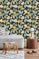 Rosses on Dark Background  Wallpaper
