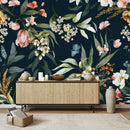 Dark Floral Wallpaper