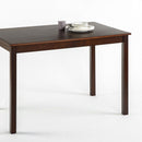 Classic 45 x 28 inch Wooden Dining Table in Espresso Finish