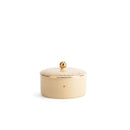 Elegant Joud- Decorative Small Canister/Server -Beige