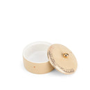 Elegant Joud- Decorative Small Canister/Server -Beige