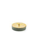 Diwan - Medium Decorative Canister  - Olive Green & Gold