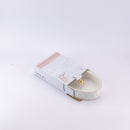 Atheer - Medium Decorative Canister - White & Gold