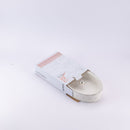 Atheer - Medium Decorative Canister - White & Silver
