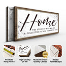 Home The Story of Who We Are Family Sign
