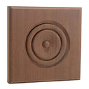 EWAP90 Rosette Casing Corner Block 1 inch x 5-1/2 inch Square Unfinished