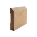 EWBB14 Beveled Edge Baseboard 3-1/2" Tall x 11/16" Moulding Unfinished