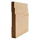 EWBB29 Contemporary Stepped 5-1/4" Tall x 11/16" Baseboard Unfinished
