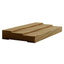 EWCA34 Contemporary 2-1/2" wide x 3/4" Stepped Casing. Unfinished Trim