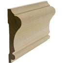 EWCH11 Colonial Chair Rail 2-3/4" Tall x 3/4" Trim Moulding. Unfinished