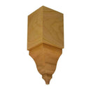 EWCR61 Crown Inside Corner Block 3-1/2 Tall x 2-3/8 deep. Unfinished