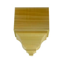 EWCR62 Crown Mid Block 3-1/2 Tall x 2-3/8 deep 4-3/4" Face Unfinished