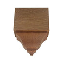 EWCR62 Crown Mid Block 3-1/2 Tall x 2-3/8 deep 4-3/4" Face Unfinished