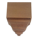 EWCR82 Middle Corner Block 4-1/4" Tall x 3" deep 6" Face Unfinished