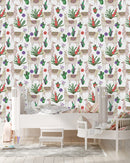 Lamas Wallpaper for Nursery
