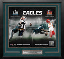 Brandon Graham & Milton Williams Super Bowl Sacks Philadelphia Eagles 16" x 20" Framed Collage Photo