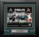 Brandon Graham & Milton Williams Super Bowl Sacks Philadelphia Eagles 8" x 10" Framed Collage Photo