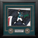 LeGarrette Blount Super Bowl LII Autographed TD Spike Philadelphia Eagles 8" x 10" Framed Photo