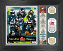 Philadelphia Eagles Super Bowl LIX Champions Bronze Coin Banner Photo Mint