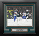 Saquon Barkley Snow Bowl Celebration Philadelphia Eagles 8" x 10" Framed Football Photo
