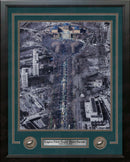 Philadelphia Eagles Super Bowl LII Champions Parade NFL Football Framed and Matted Photo
