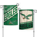 Philadelphia Eagles Throwback 12.5" x 18" 2-Sided Garden Flag