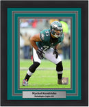 Mychal Kendricks in Action Philadelphia Eagles NFL Football 8" x 10" Framed and Matted Photo