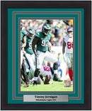 Timmy Jernigan in Action Philadelphia Eagles Framed Football Photo