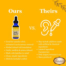 Herbal Earache Relief Oil Blended with Garlic and Mullein Flowers 1 oz