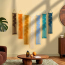 Vela Earth Blue Macrame Wall Hangings