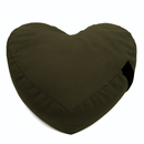 Zafu Meditation Cushion yoga pillow - Cotton & Organic Buckwheat Hull filling, Made in USA