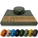 Meditation Cushion Set Zafu and Zabuton - Cotton ..Made in USA
